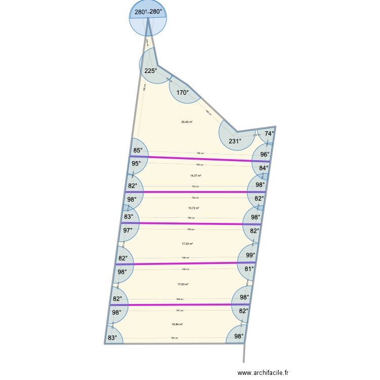 plan iss 5. Plan de 6 pièces et 107 m2