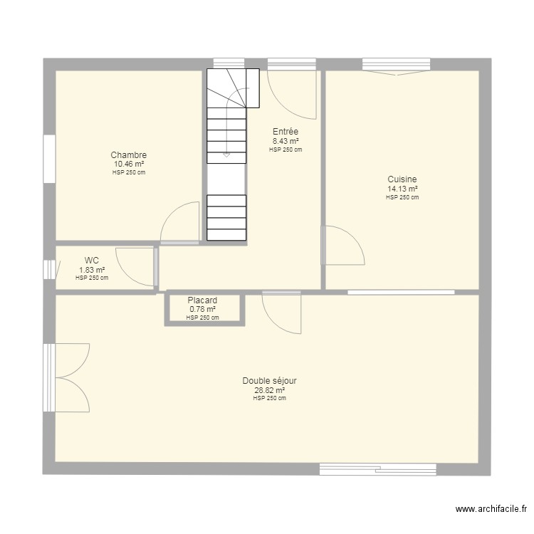 blaise Rdc. Plan de 0 pièce et 0 m2