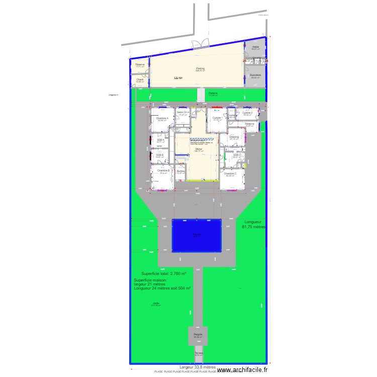 A LG 401 elect. Plan de 0 pièce et 0 m2