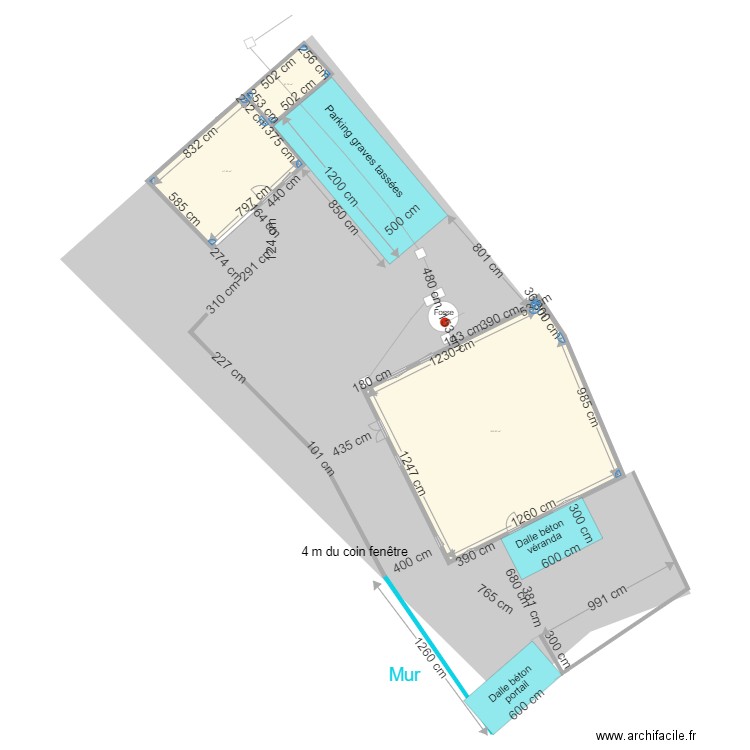 Plan de masse Baugy. Plan de 0 pièce et 0 m2