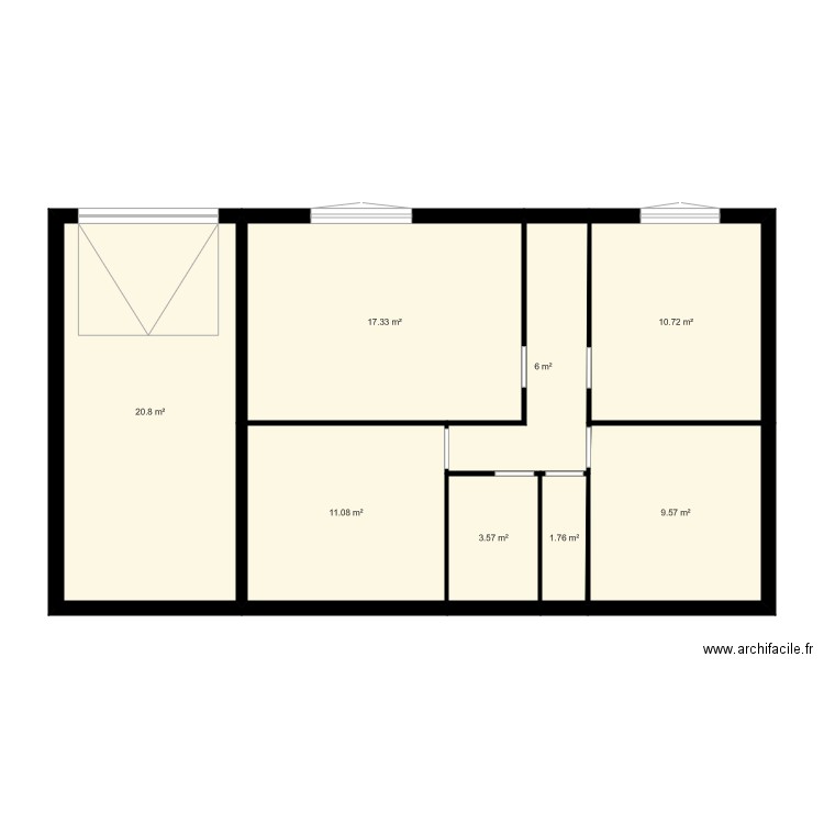 Maison. Plan de 0 pièce et 0 m2