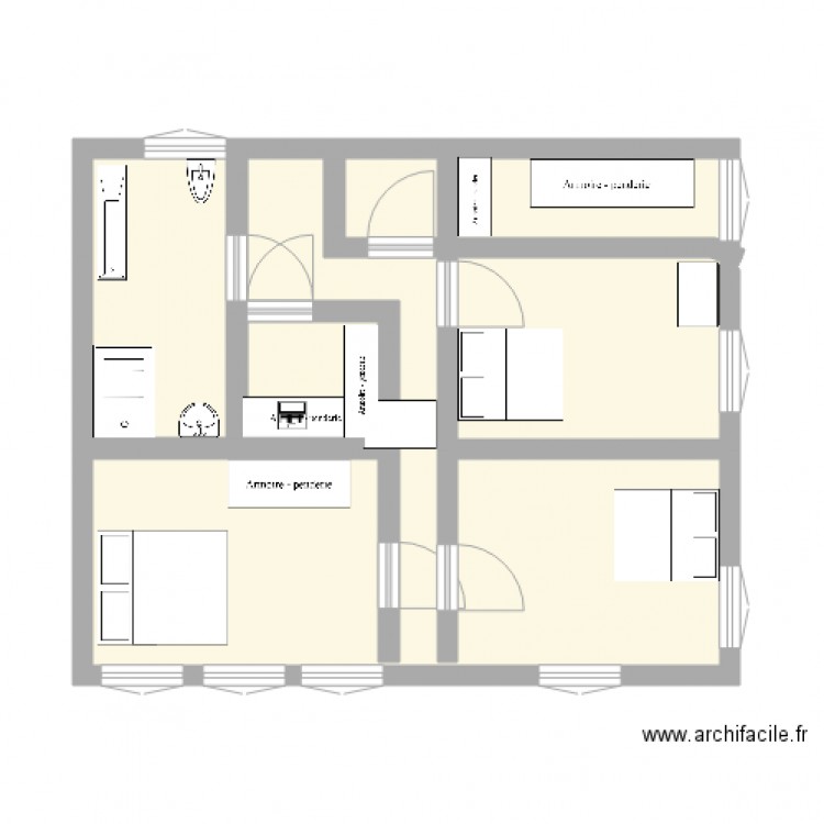 maison1  Plan dessiné par nono08350