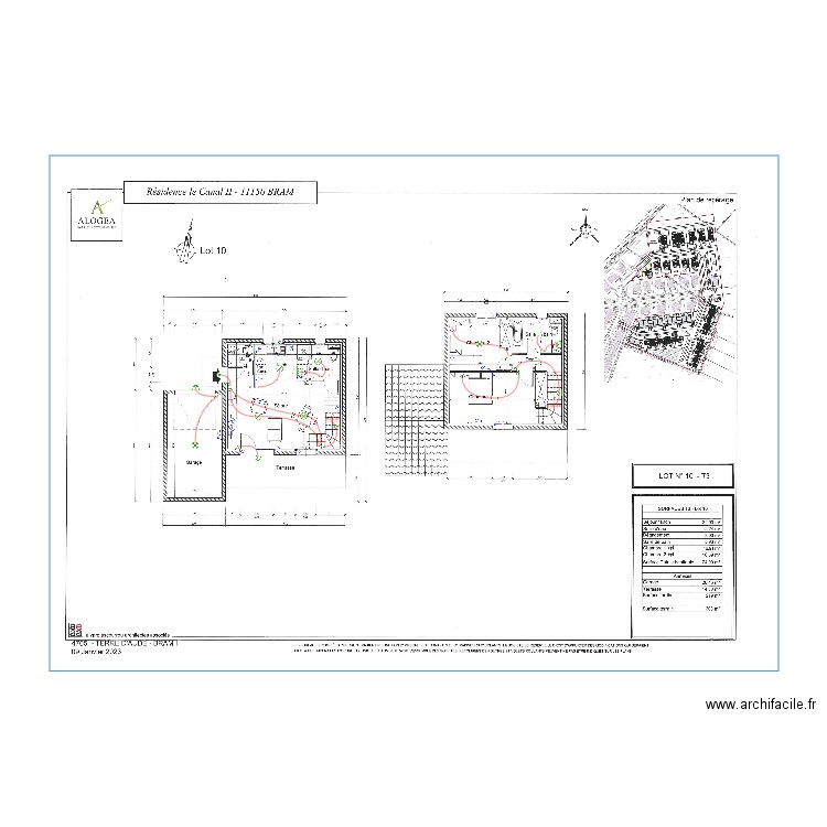 AMETHYSTE LOT 10. Plan de 0 pièce et 0 m2