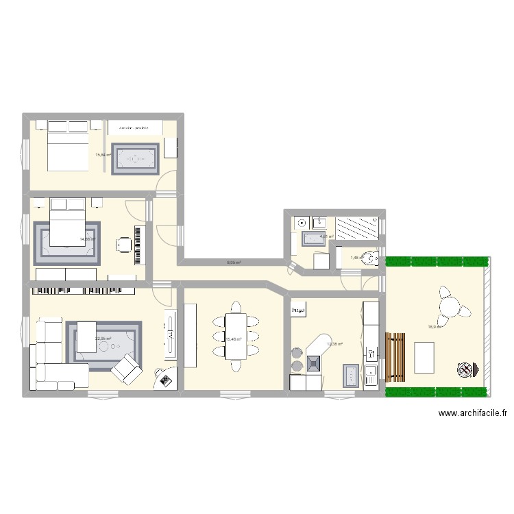 Champigneulles plan fermé. Plan de 0 pièce et 0 m2