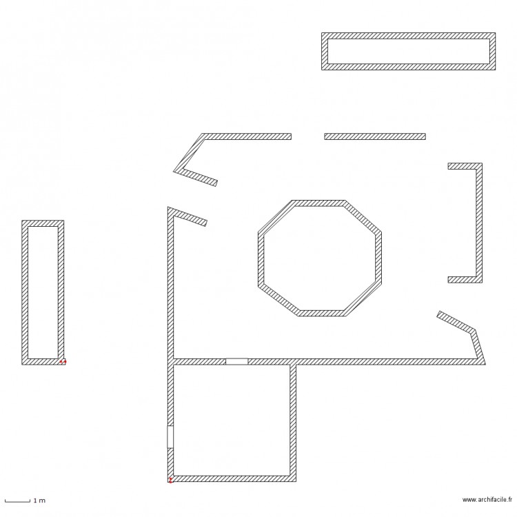 plan barbecue extérieure. Plan de 0 pièce et 0 m2