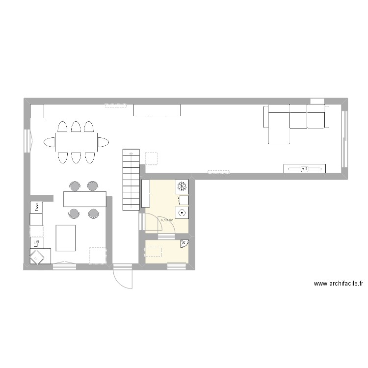 bas maison. Plan de 0 pièce et 0 m2