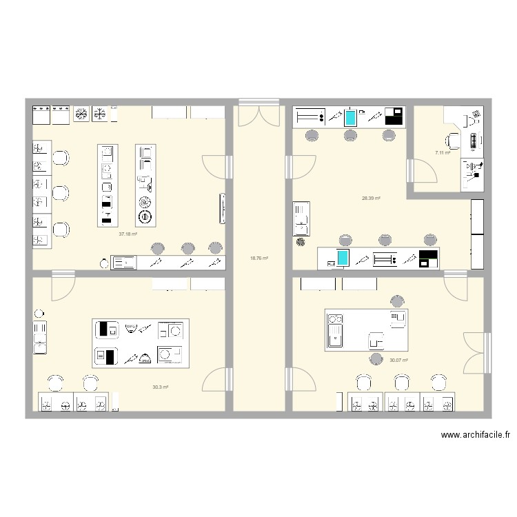 LABORATORIO BIO MOLECULAR. Plan de 0 pièce et 0 m2