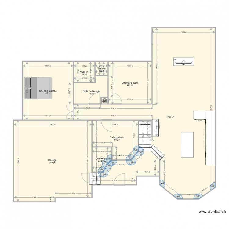 Maison de rêve. Plan de 0 pièce et 0 m2