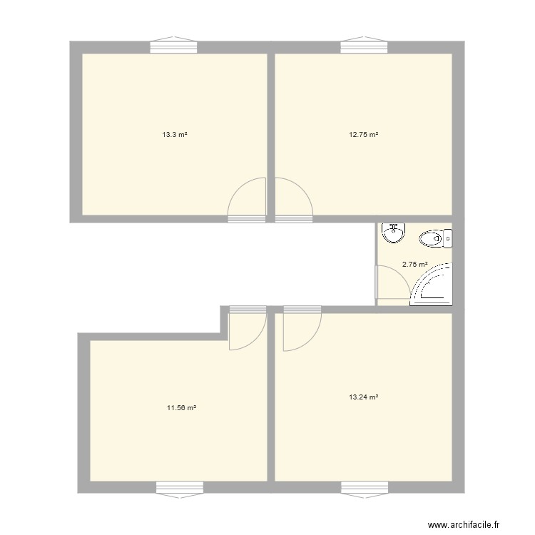 SOL ET. Plan de 0 pièce et 0 m2