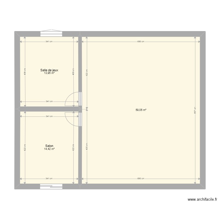 Maison. Plan de 0 pièce et 0 m2