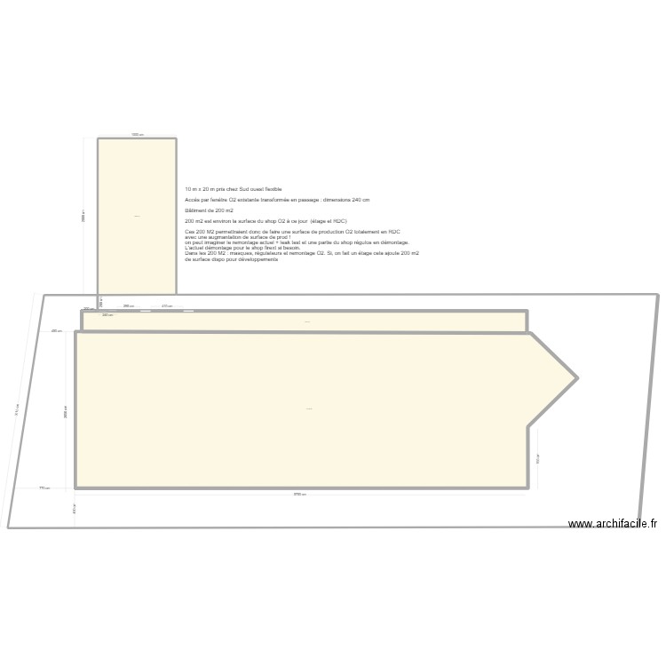 PLAN10JBP 8JBP  version2. Plan de 3 pièces et 1513 m2