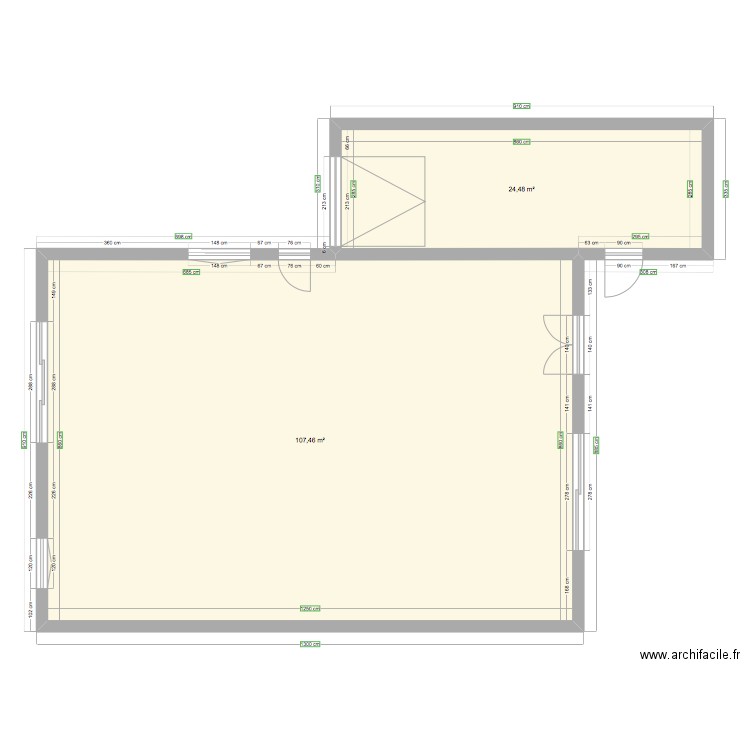 DP02 actuel. Plan de 0 pièce et 0 m2