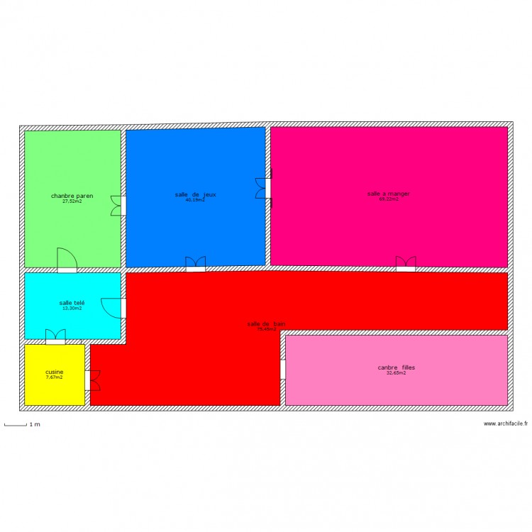 a moi. Plan de 0 pièce et 0 m2