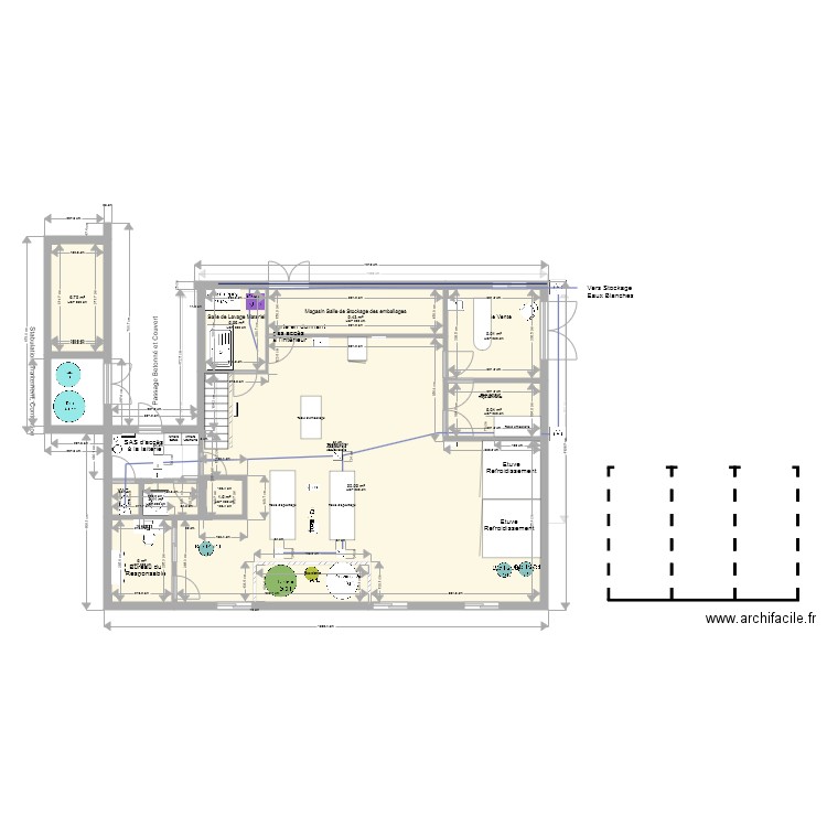 Laiterie vers 6s1. Plan de 0 pièce et 0 m2