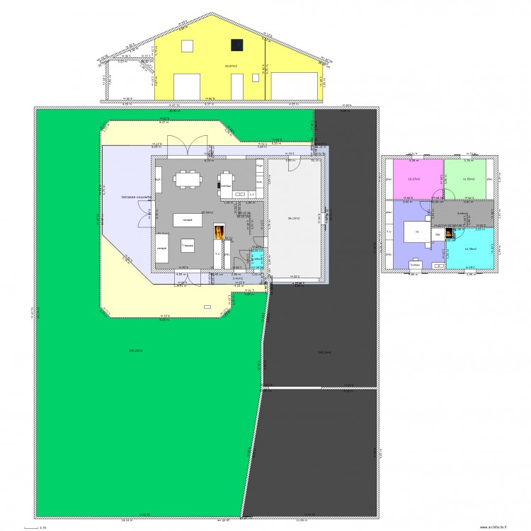 projet allinges 2. Plan de 0 pièce et 0 m2