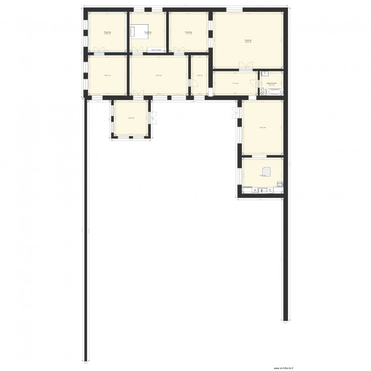 Schikola. Plan de 0 pièce et 0 m2