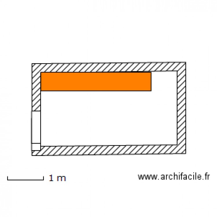 ma chambre. Plan de 0 pièce et 0 m2