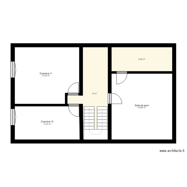 Acceuil 3ème étage. Plan de 0 pièce et 0 m2