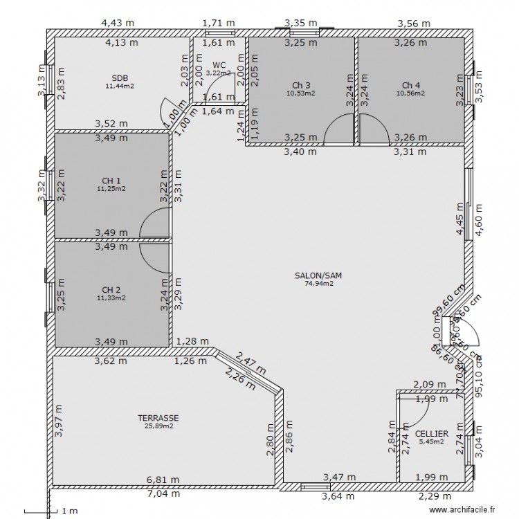 maison martinique. Plan de 0 pièce et 0 m2