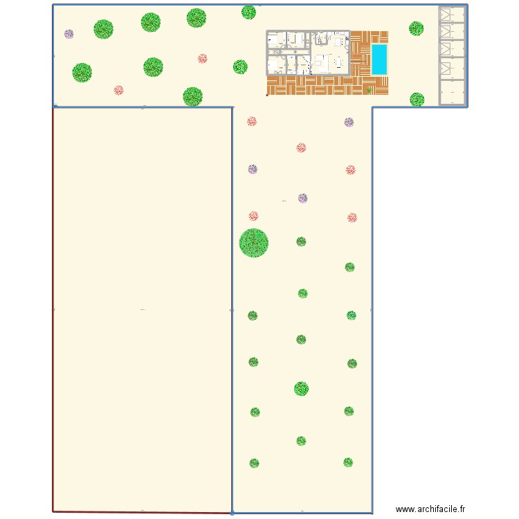 lilhan . Plan de 17 pièces et -1155 m2