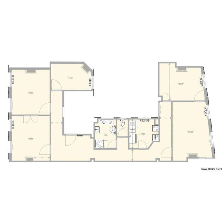 lyonnais cote simple 2bis. Plan de 0 pièce et 0 m2