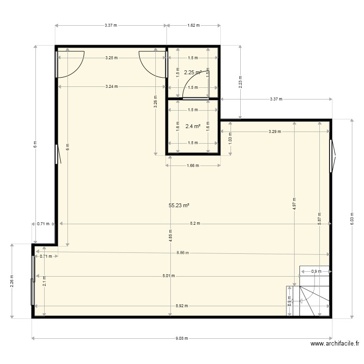 resto vannes 1. Plan de 0 pièce et 0 m2