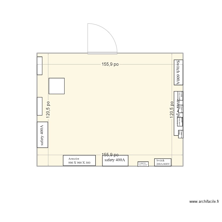 Halte Laval Bâtiment C. Plan de 0 pièce et 0 m2