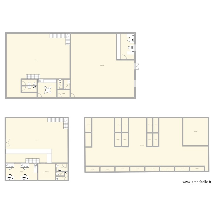 upstairs display area. Plan de 0 pièce et 0 m2