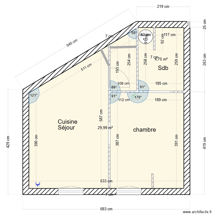 maisonnette Joli coquelicot. Plan de 0 pièce et 0 m2