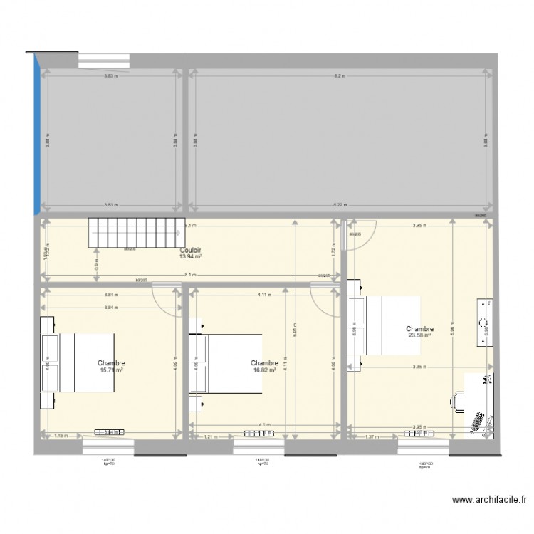 etage final 01052017k san. Plan de 0 pièce et 0 m2