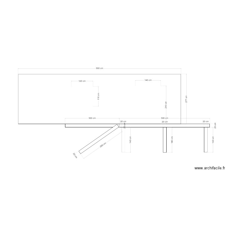 terrasse1. Plan de 0 pièce et 0 m2