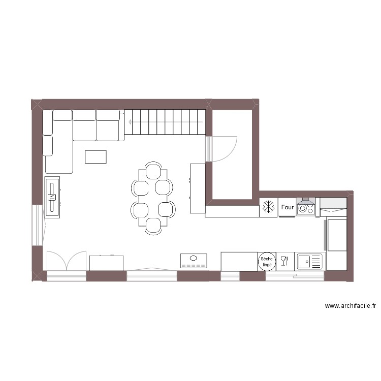 Melandrelle. Plan de 0 pièce et 0 m2