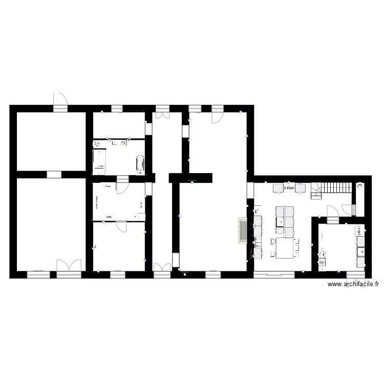 Maison 2. Plan de 0 pièce et 0 m2