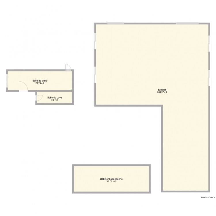 Ferme Principale. Plan de 0 pièce et 0 m2