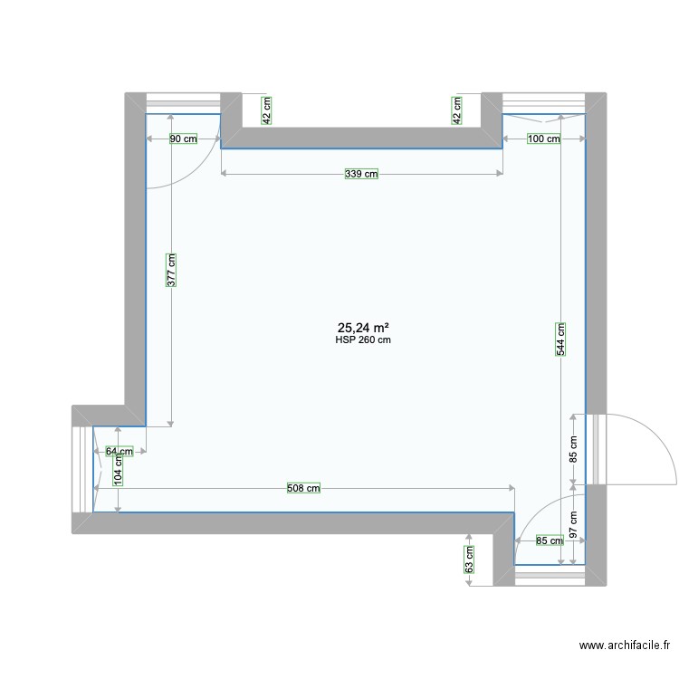 beaulieu. Plan de 0 pièce et 0 m2