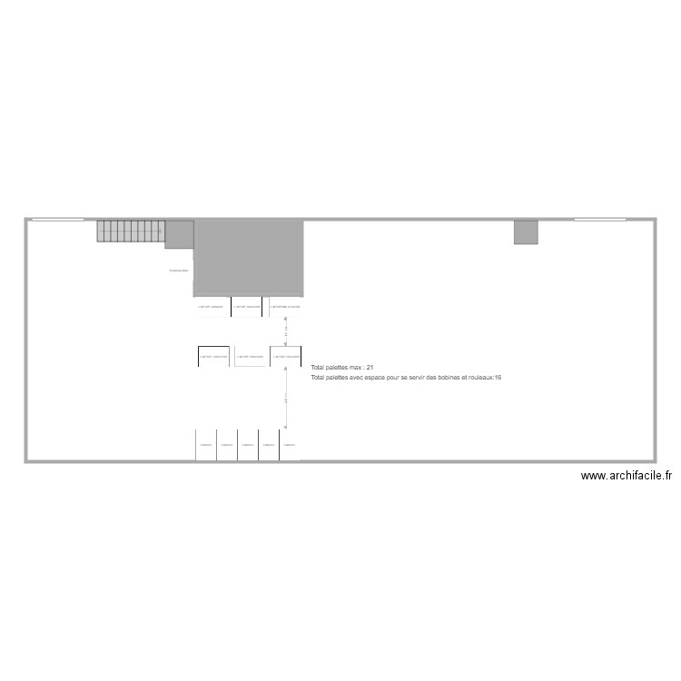 Salle des emballages NV. Plan de 0 pièce et 0 m2