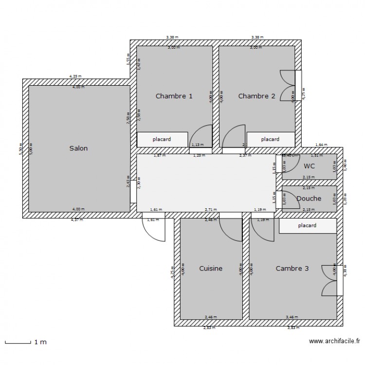 Plan NS-maison. Plan de 0 pièce et 0 m2