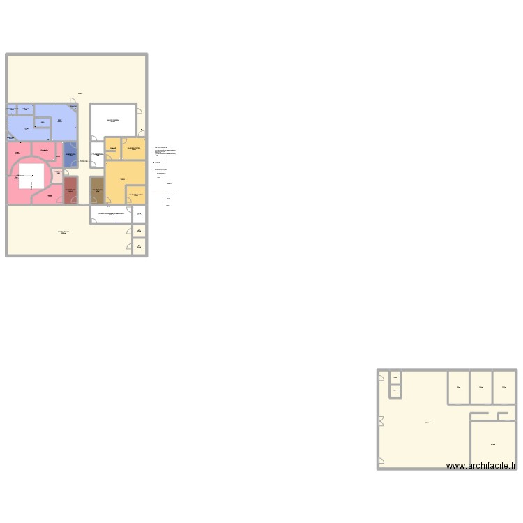 CHOLET V4 - JANVIER 2025. Plan de 35 pièces et 902 m2