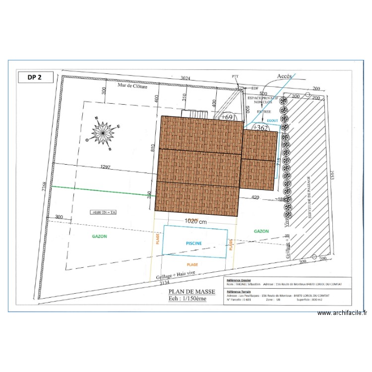 Seb 1. Plan de 0 pièce et 0 m2