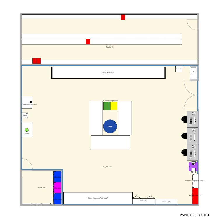 TEST ESSAI. Plan de 3 pièces et 175 m2