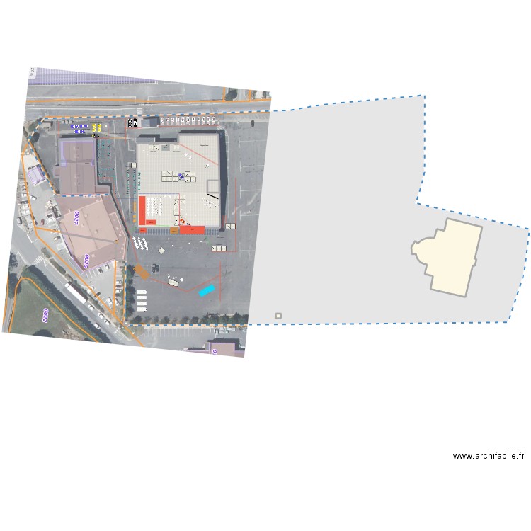 festoche. Plan de 7 pièces et 1611 m2