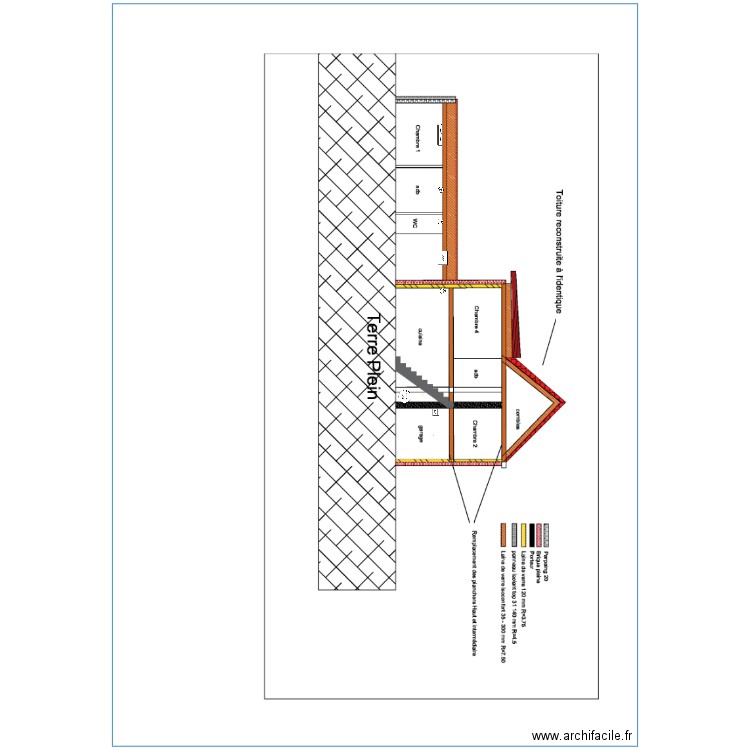 implantation vmc et ecs. Plan de 0 pièce et 0 m2