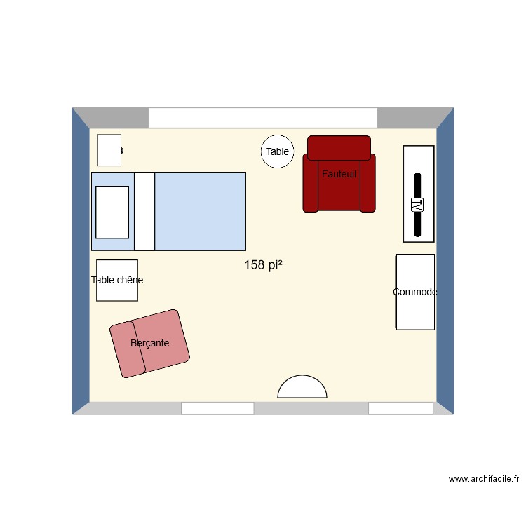 Chez GMT. Plan de 1 pièce et 15 m2