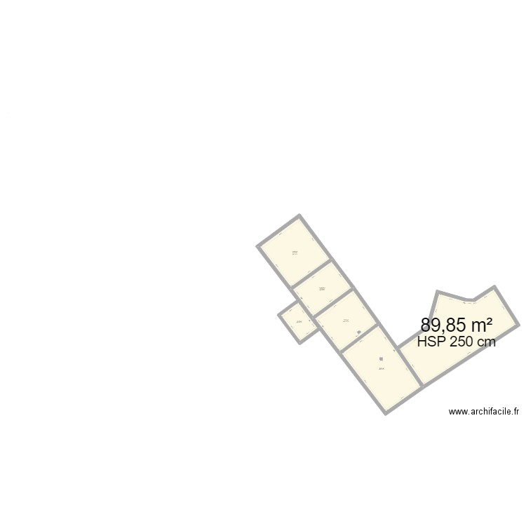 PLANCADASTRAL PAROISSE +PLAN BATIMENT2. Plan de 6 pièces et 258 m2