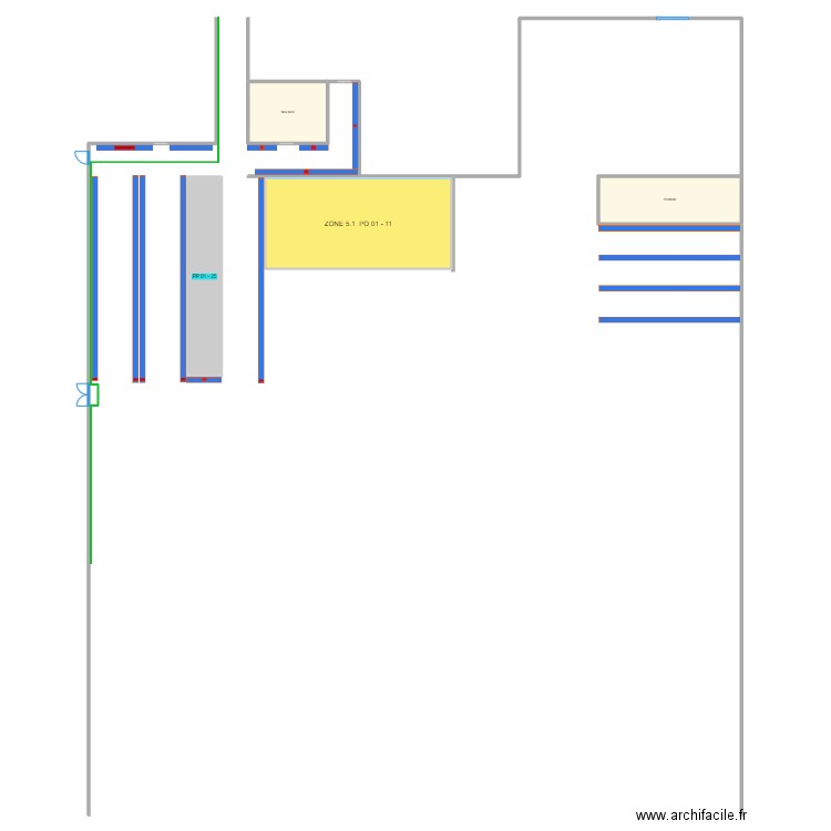 be02. Plan de 4 pièces et 131 m2