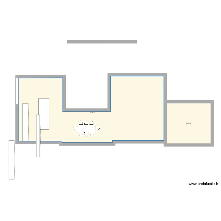 CFKLRJU3IOLETU4I315OHTIGF42TRHEUIG. Plan de 2 pièces et 123 m2