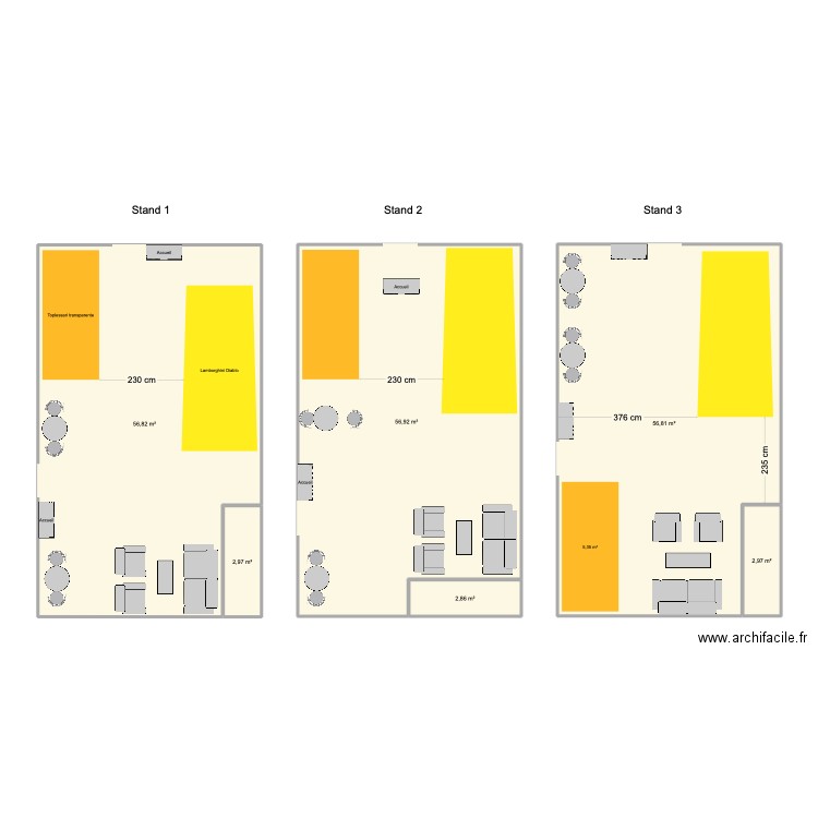 Retromobile - 2. Plan de 6 pièces et 179 m2