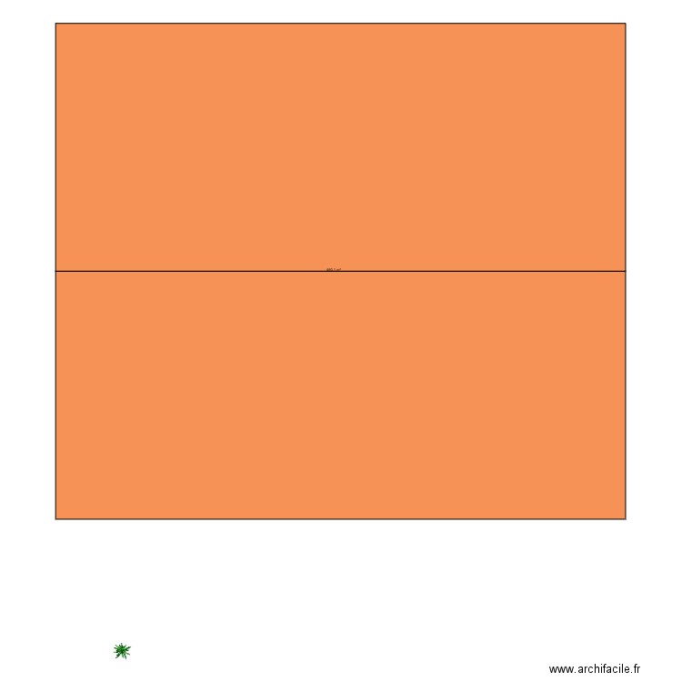 maison. Plan de 1 pièce et 460 m2