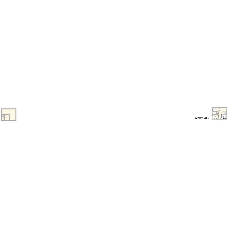 MAISON2. Plan de 9 pièces et 155 m2