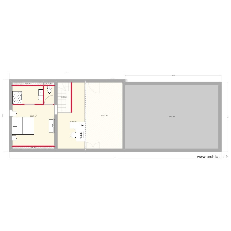 plan maison montcoy comble. Plan de 11 pièces et 219 m2